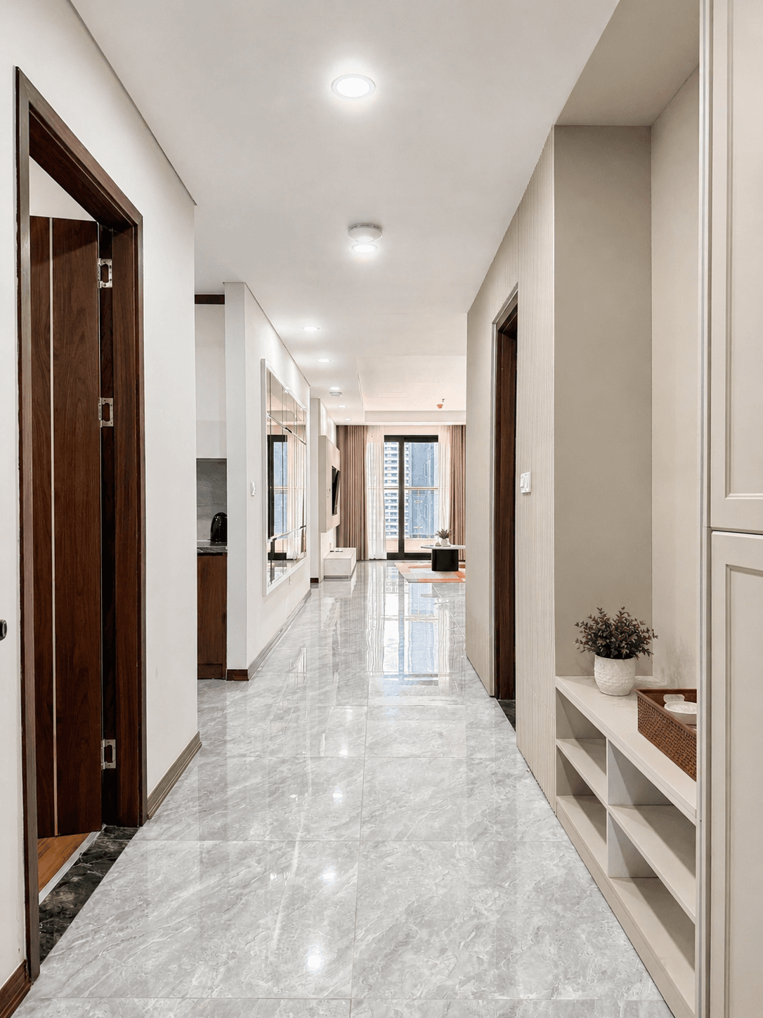 Hành lang căn hộ 22Land Capital Elite